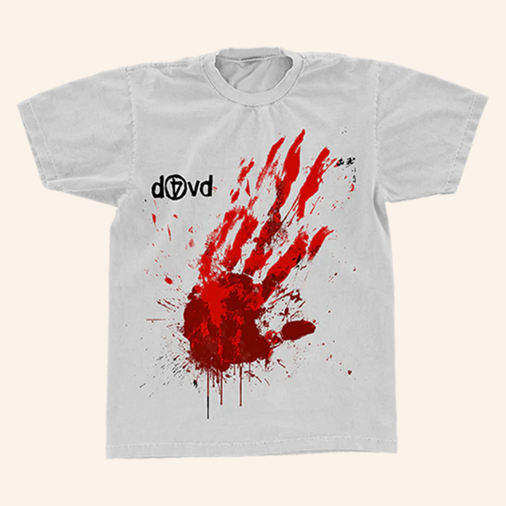 D4VD Merch Bloody Hand T-Shirt Husband Christmas Gift Ideas