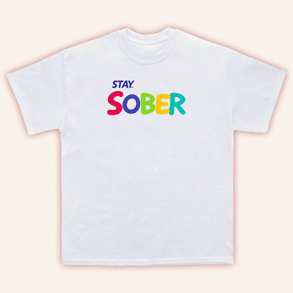 D_Aydrian Harding Merch Gameboy White T-Shirt Stay Sober Merch Gifts For Friends