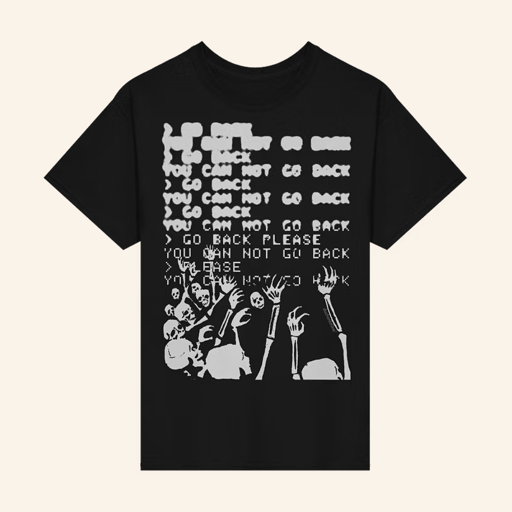 Da Share Z0ne Merch Go Back You Can Not Go Back Shirt Christmas Gifts For Guys