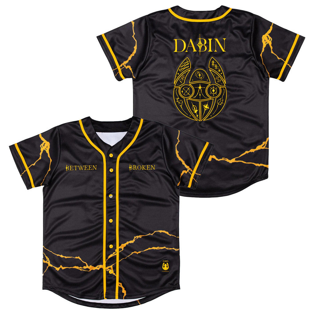 Dabin Merch Between Broken Glyph Mask Baseball Jersey Gift Ideas For Him Dabin Merch Between Broken Glyph Mask Baseball Jersey Gift Ideas For Him