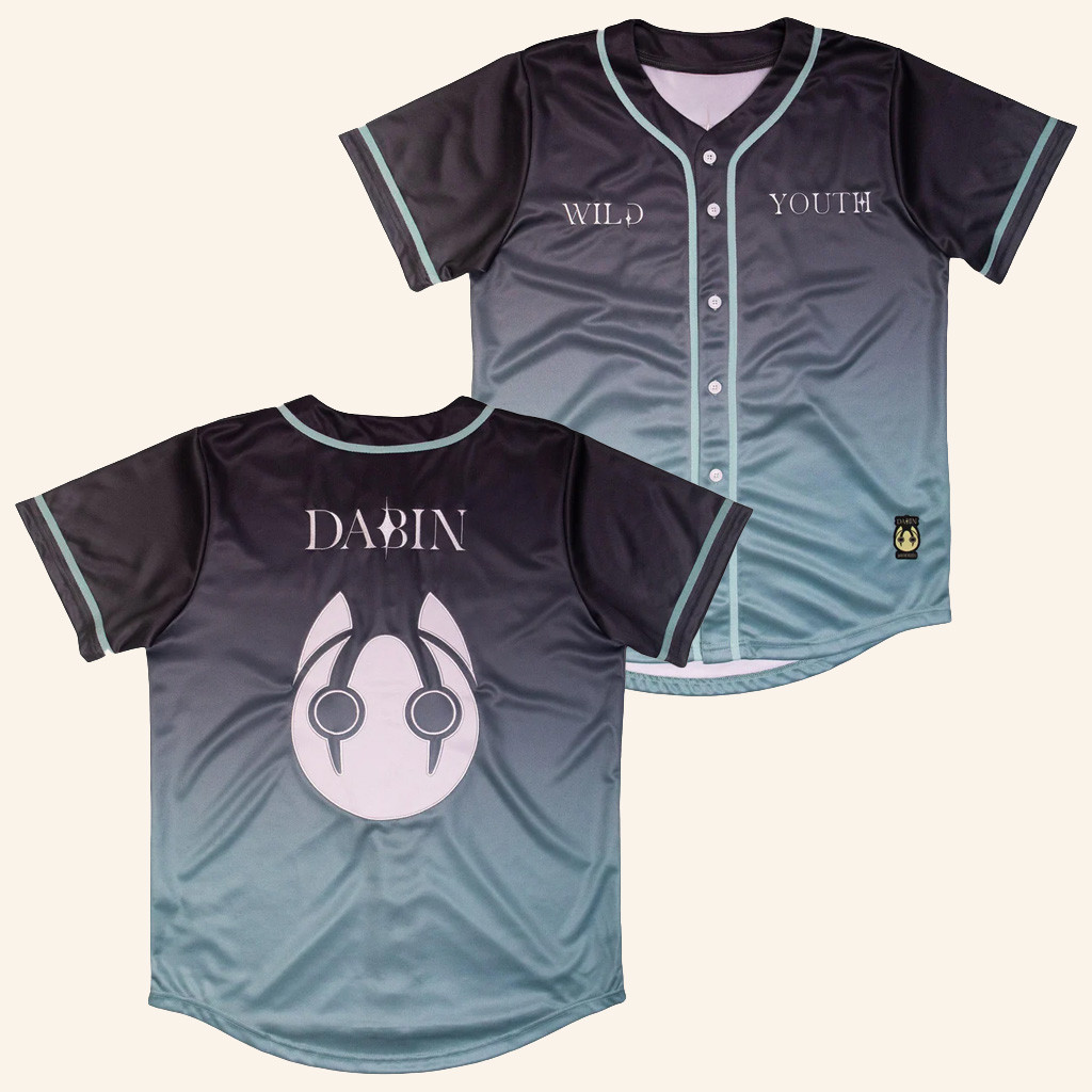 Dabin Merch Wild Youth Gradient Baseball Jersey Gift Ideas For DJ Fans