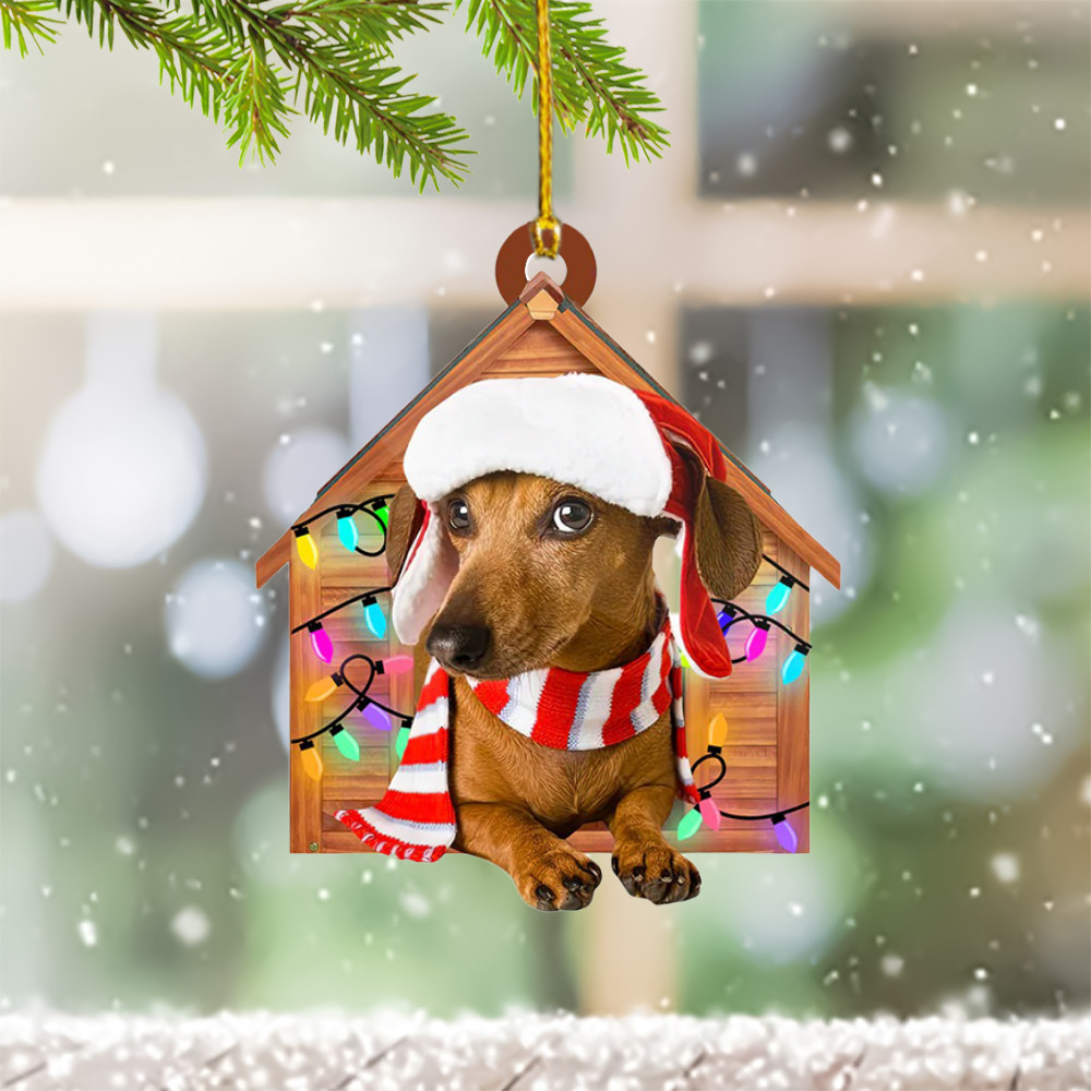 Dachshund Christmas Ornament Dachshund Xmas Tree Decorations 2024