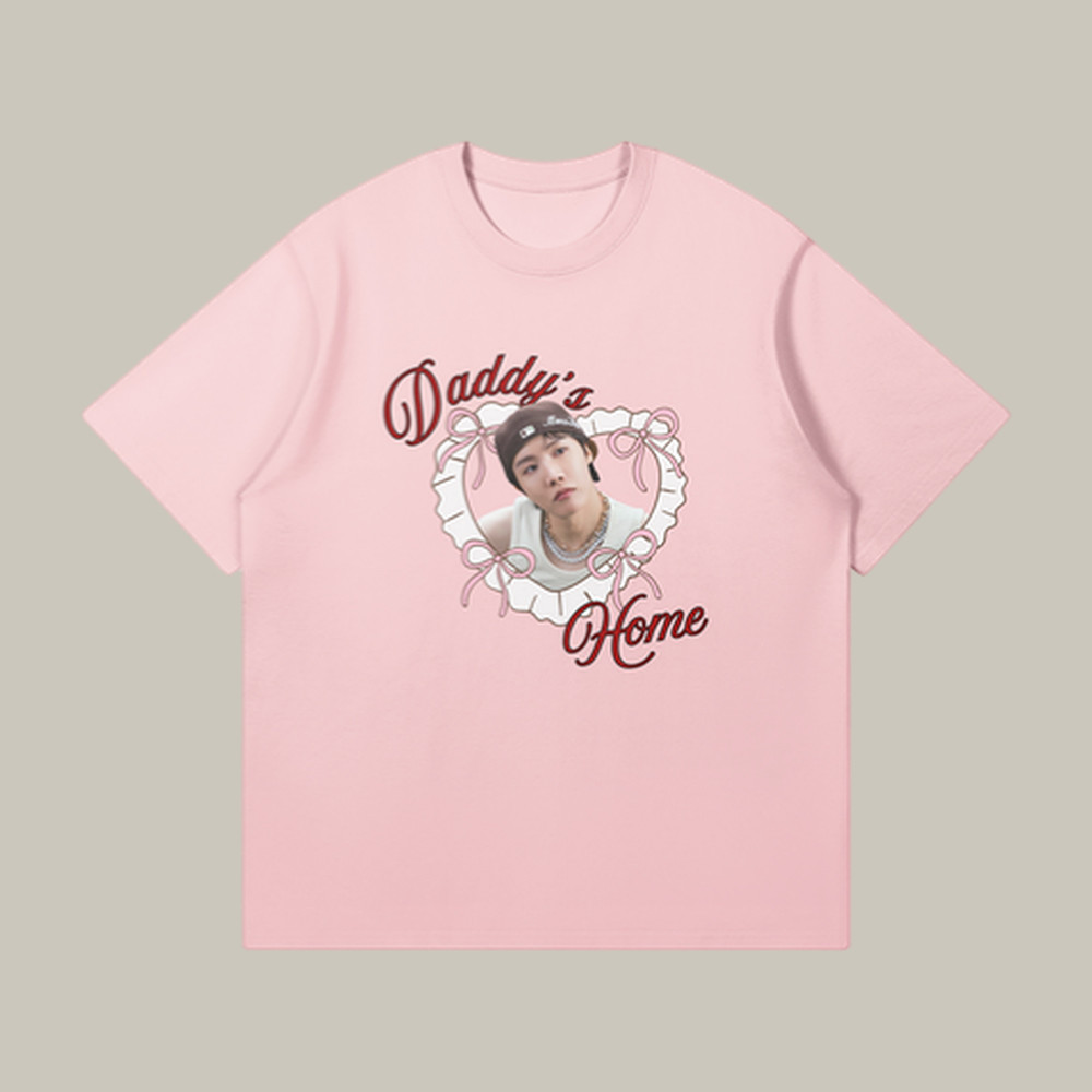 Daddy's Home J Hope T-Shirt BTS 2026 Comeback Clothes Music Lover Gift For Army