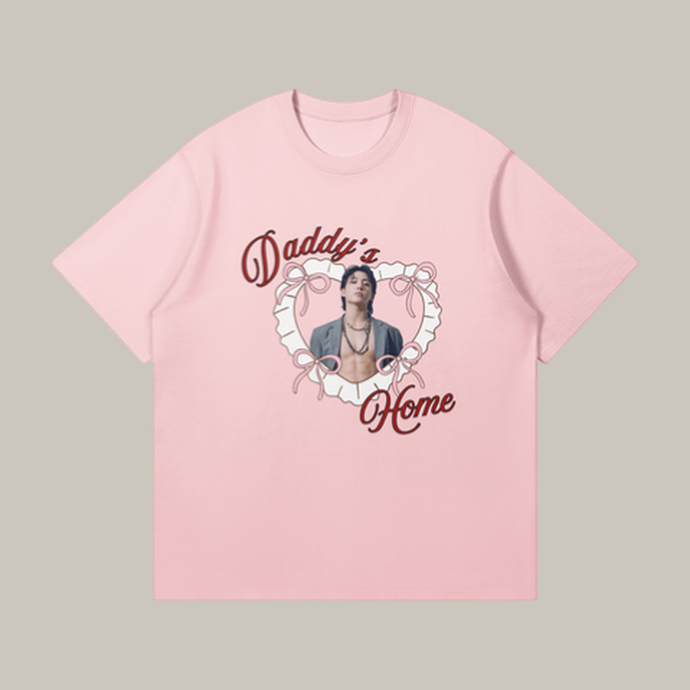 Daddy's Home Jungkook T-Shirt BTS World Tour Arirang Merch Unique Gift For Wife