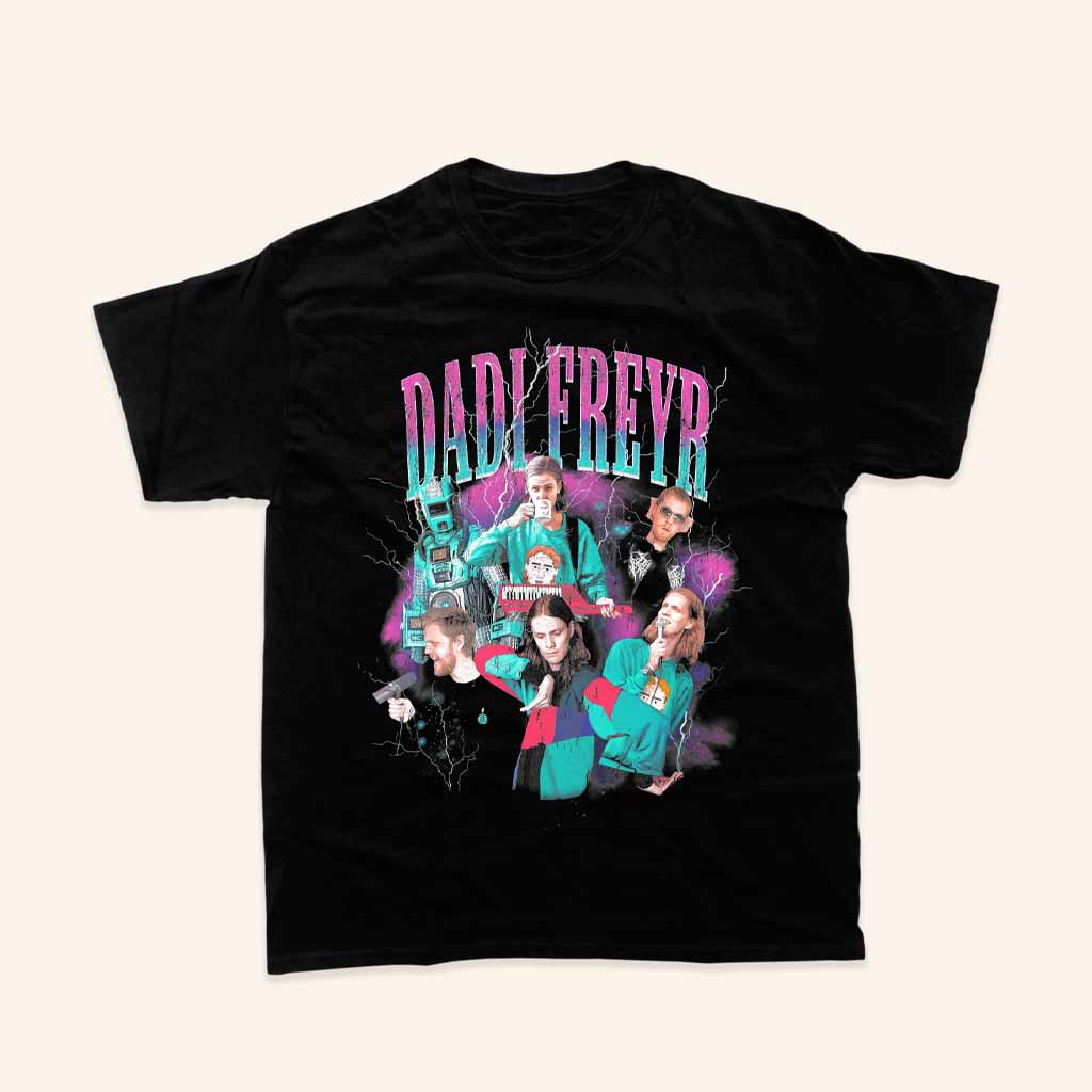 Dadi Freyr Merch Bootleg Black T-Shirt Christmas Gifts For Music Lovers Dadi Freyr Merch Bootleg Black T-Shirt Christmas Gifts For Music Lovers
