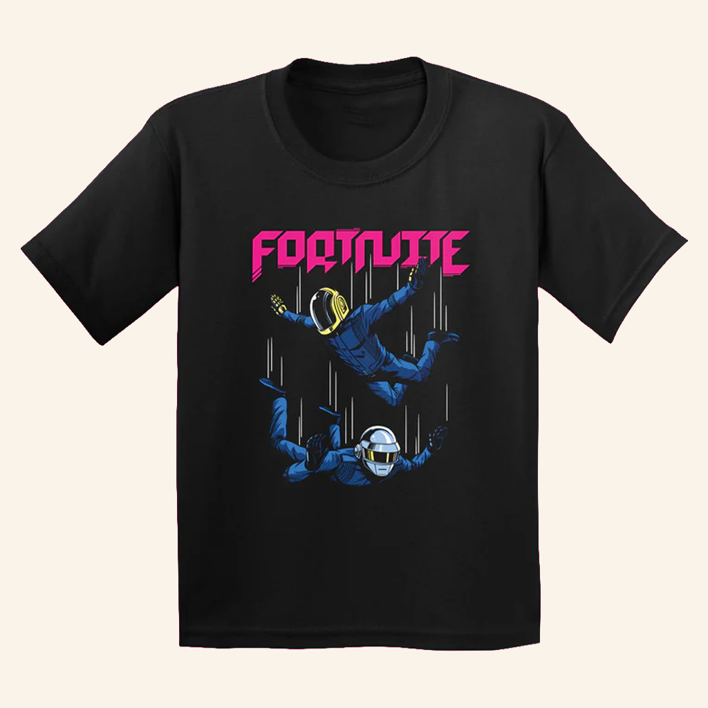 Daft Punk Fortnite Merch Fortnite X Daft Punk Children's T-Shirt Best Christmas Gifts For Dad Daft Punk Fortnite Merch Fortnite X Daft Punk Children's T-Shirt Best Christmas Gifts For Dad