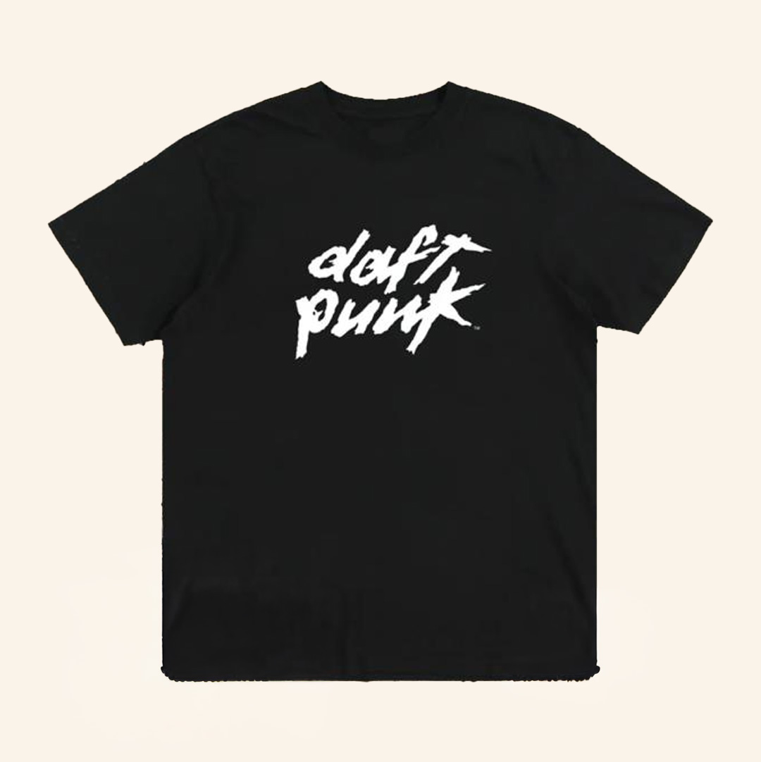 Daft Punk Merch Black Daft Punk Logo T-Shirt Christmas Present For Husband Daft Punk Merch Black Daft Punk Logo T-Shirt Christmas Present For Husband