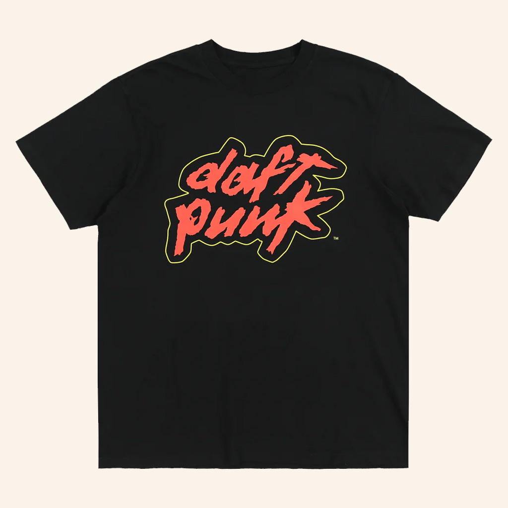 Daft Punk Merch Classic Daft Punk Logo Black T-Shirt Christmas Gifts For Brother Daft Punk Merch Classic Daft Punk Logo Black T-Shirt Christmas Gifts For Brother