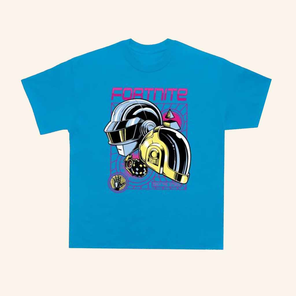 Daft Punk Merch Fortnite X Daft Punk Shirt Music Lover Gifts For Him Daft Punk Merch Fortnite X Daft Punk Shirt Music Lover Gifts For Him