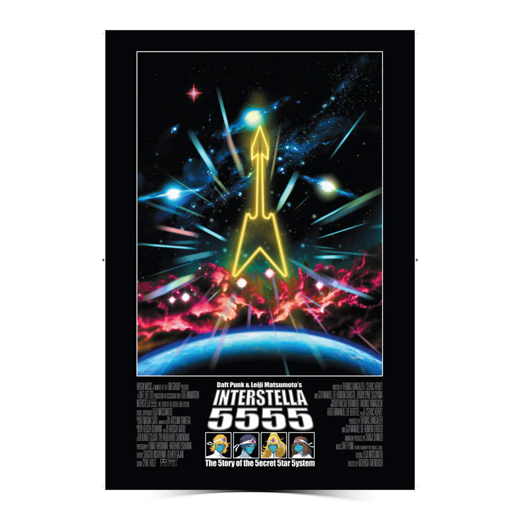 Daft Punk Merch Interstella 5555 Poster Fan Merch Wall Art For Living Room Daft Punk Merch Interstella 5555 Poster Fan Merch Wall Art For Living Room
