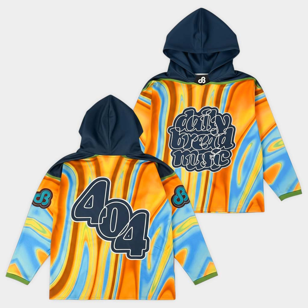 Daily Bread Merch 404 Oil Spill Spaghetti Hockey Hoodie Daily Bread Music Hoodie Gifts For BFF