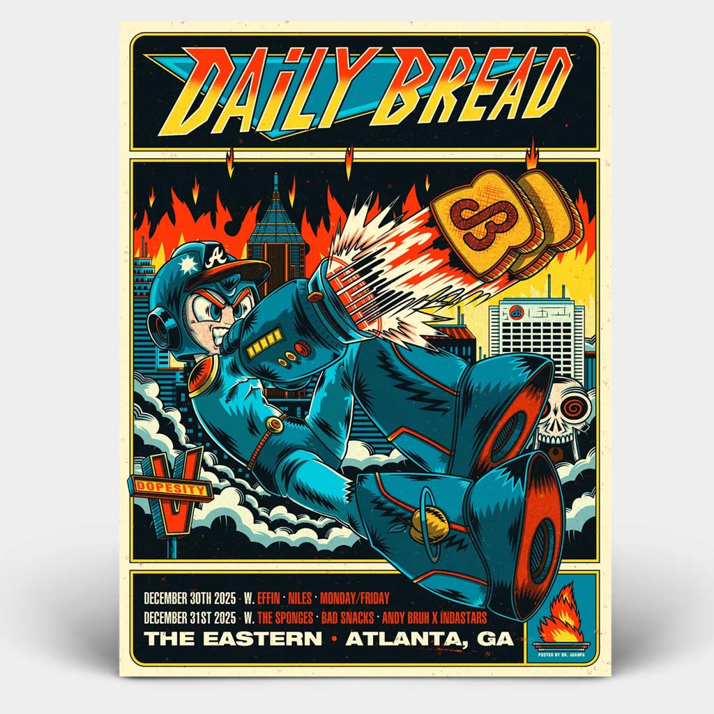Daily Bread Merch Daily Bread NYE 2025 Poster Wall Art Decorations Gifts For Fans-1 Daily Bread Merch Daily Bread NYE 2025 Poster Wall Art Decorations Gifts For Fans-1