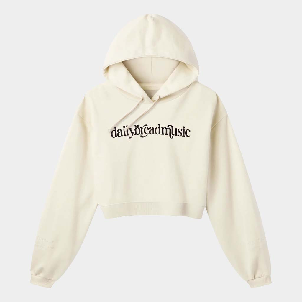 Daily Bread Merch Look Up In The Sky Cropped Hoodie Daily Bread Music Hoodie Gift For Sister