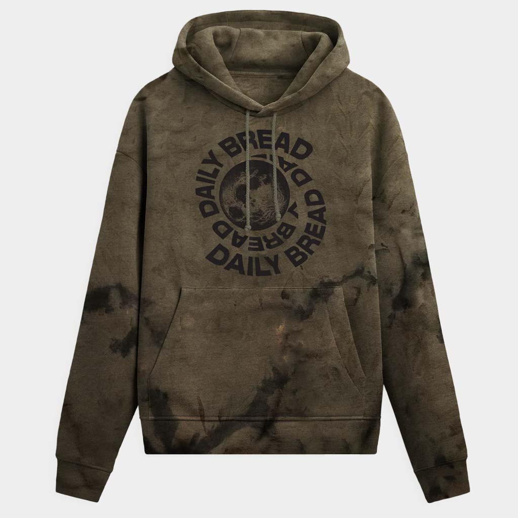 Daily Bread Merch Moonswirl Hand Dye Hoodie Daily Bread Hoodie Birthday Gifts For Son