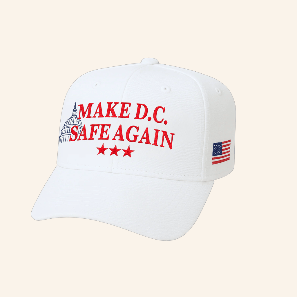 Daily Wire Merch Make DC Safe Again Hat Embroidered Gifts For Husband