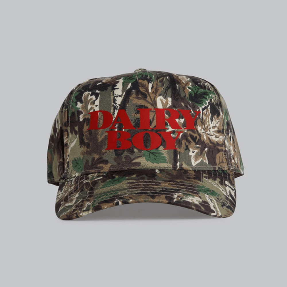 Dairy Boy Camo Hat Dairy Boy Merch Cap Fathers Day Delivery Gifts