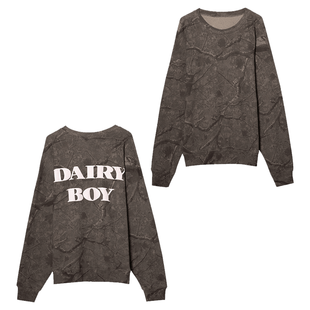 Dairy Boy Camo Sweatshirt Dairy Boy Merch Meaningful Father's Day Gifts Dairy Boy Camo Sweatshirt Dairy Boy Merch Meaningful Father's Day Gifts