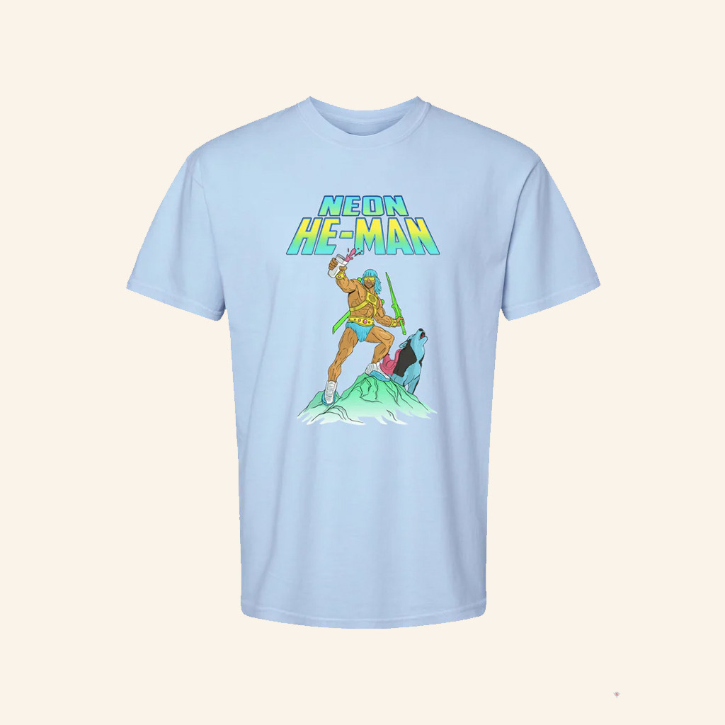 Dale Dan Tony Neon He Man Wolf T-Shirt Riff Raff Merch Gifts For Brothers