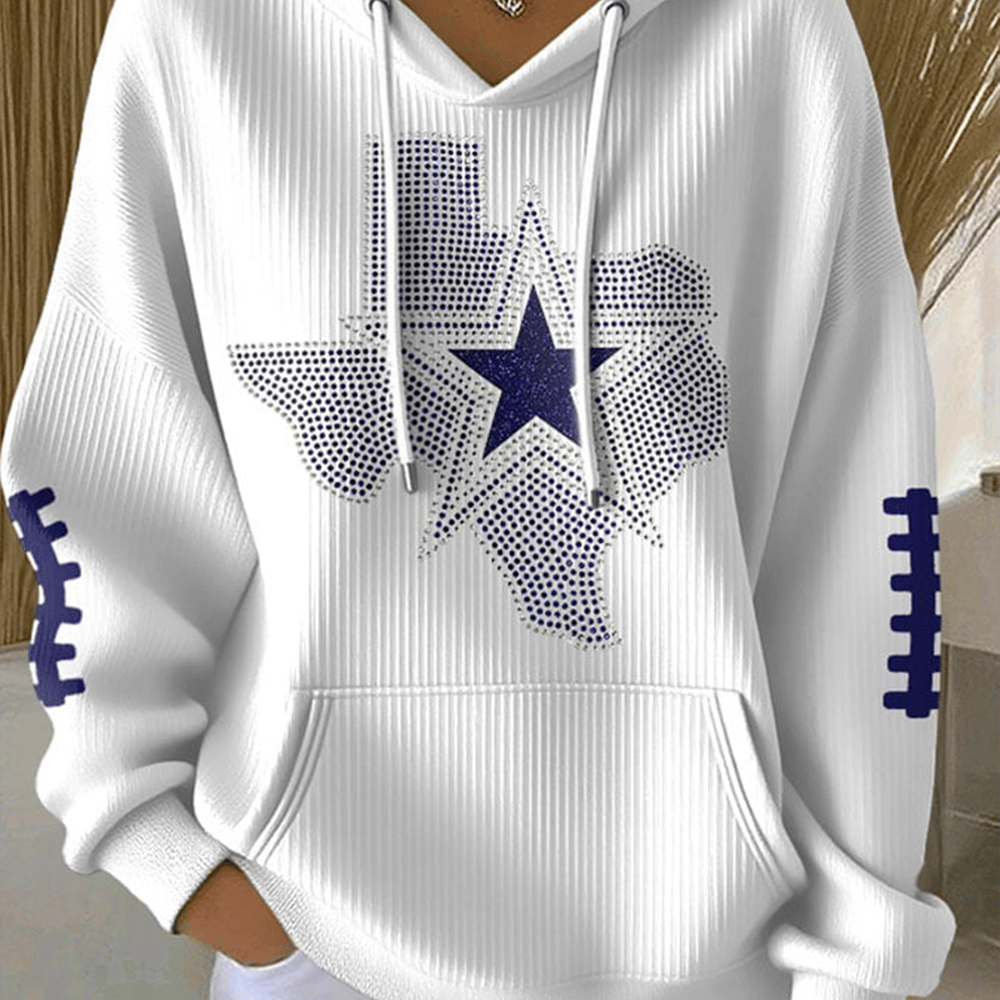Dallas Cowboys Football Hoodie Game Day Football Merch Gift For Fans