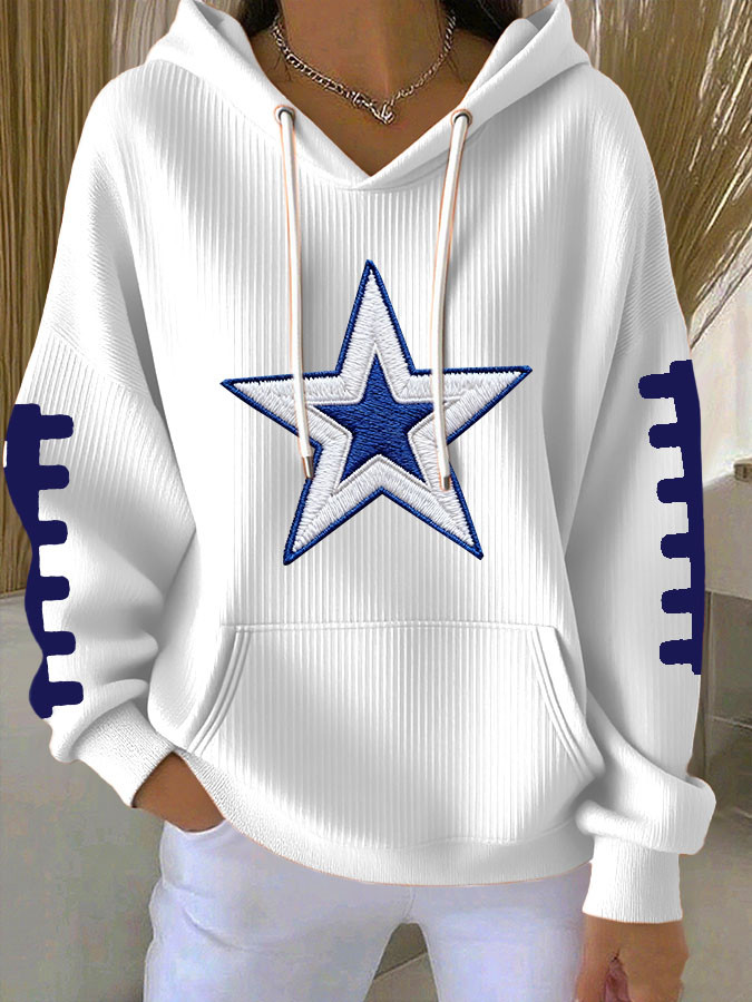 Dallas Football Hoodie Game Day Clothing Football Lovers DC Merch Gift Ideas For Mom