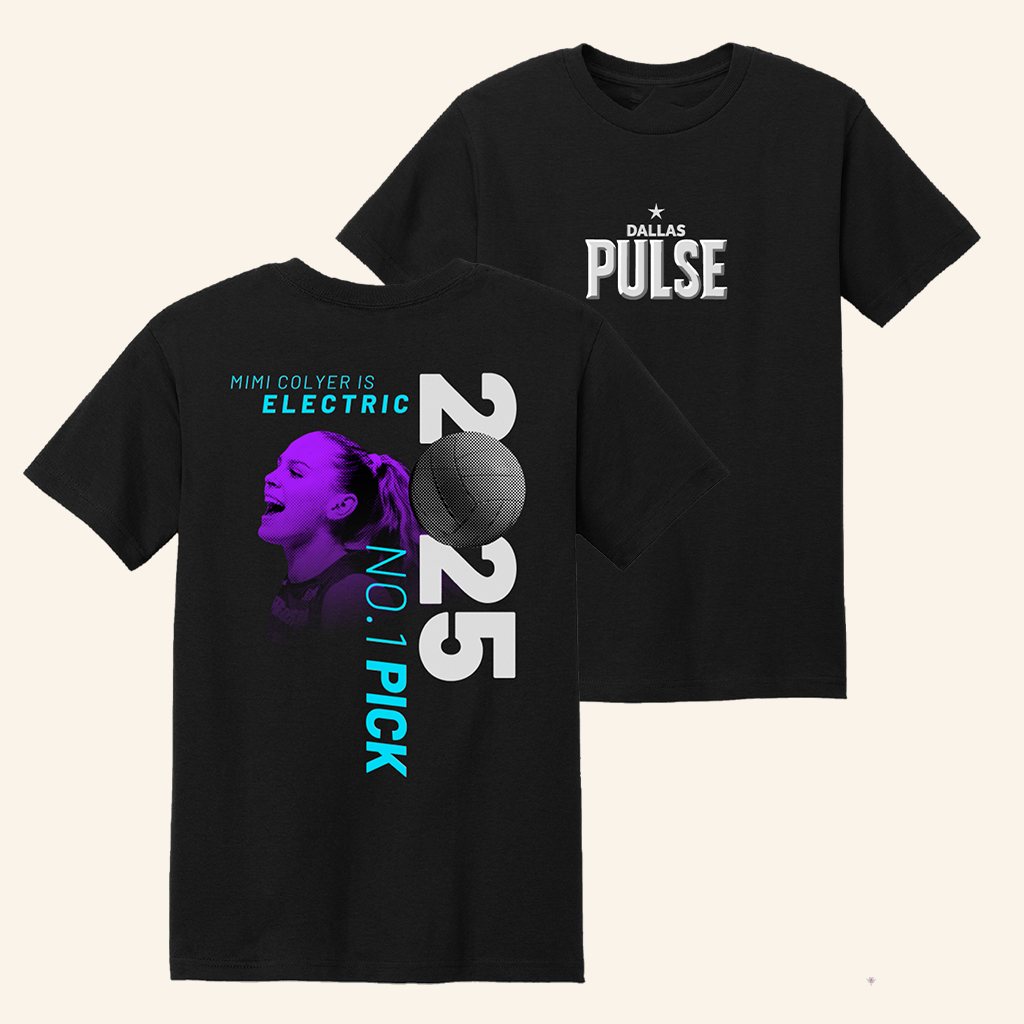 Dallas Pulse Merch Feel The Pulse T-Shirt Best Gifts For Volleyball Lovers
