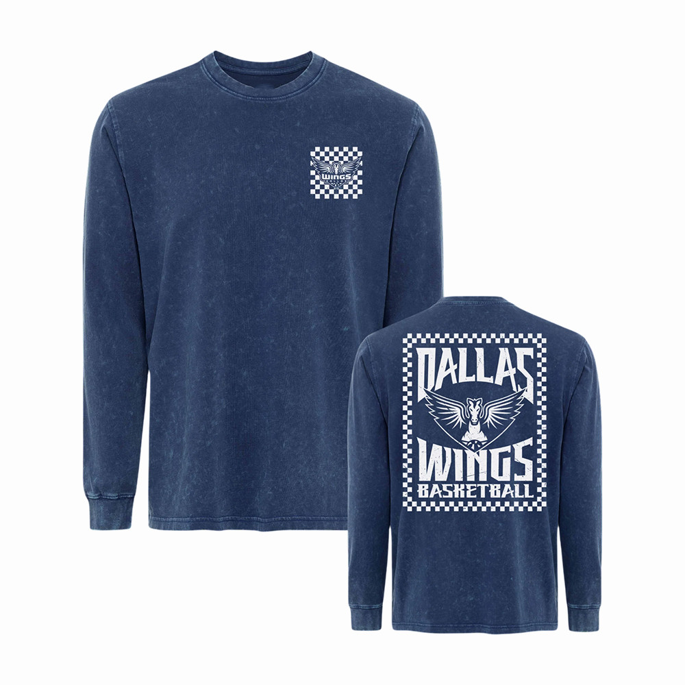Dallas Wings Basketball Long Sleeve Shirt 2026 WNBA Season Opener Apparel Game Day Gear