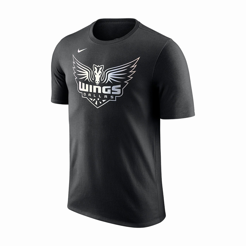 Dallas Wings Iridescent Logo T-Shirt 2026 WNBA Season Opener Merch Basketball Lover Gear