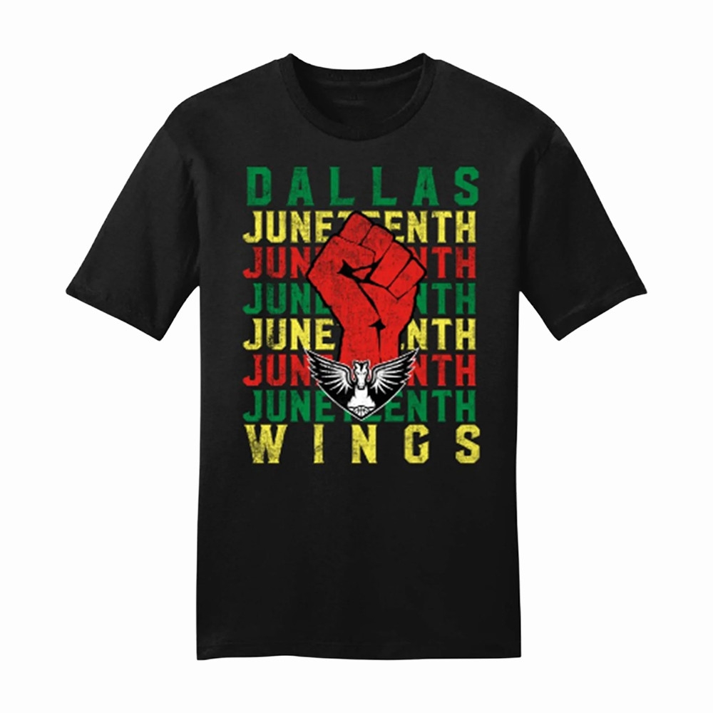 Dallas Wings Juneteenth Logo T-Shirt2026 WNBA Season Opener Shirt Present For Him