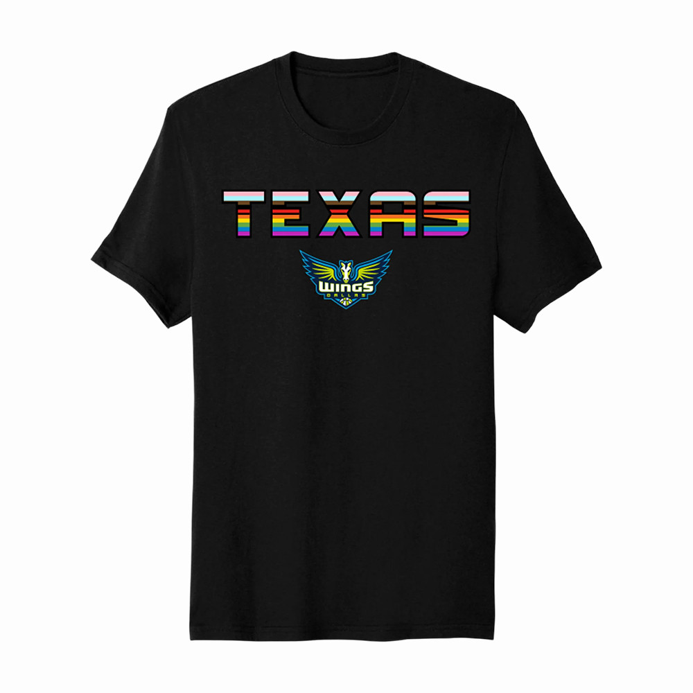 Dallas Wings Rebel Pride T-Shirt 2026 WNBA Season Opener Clothes Basketball Gear