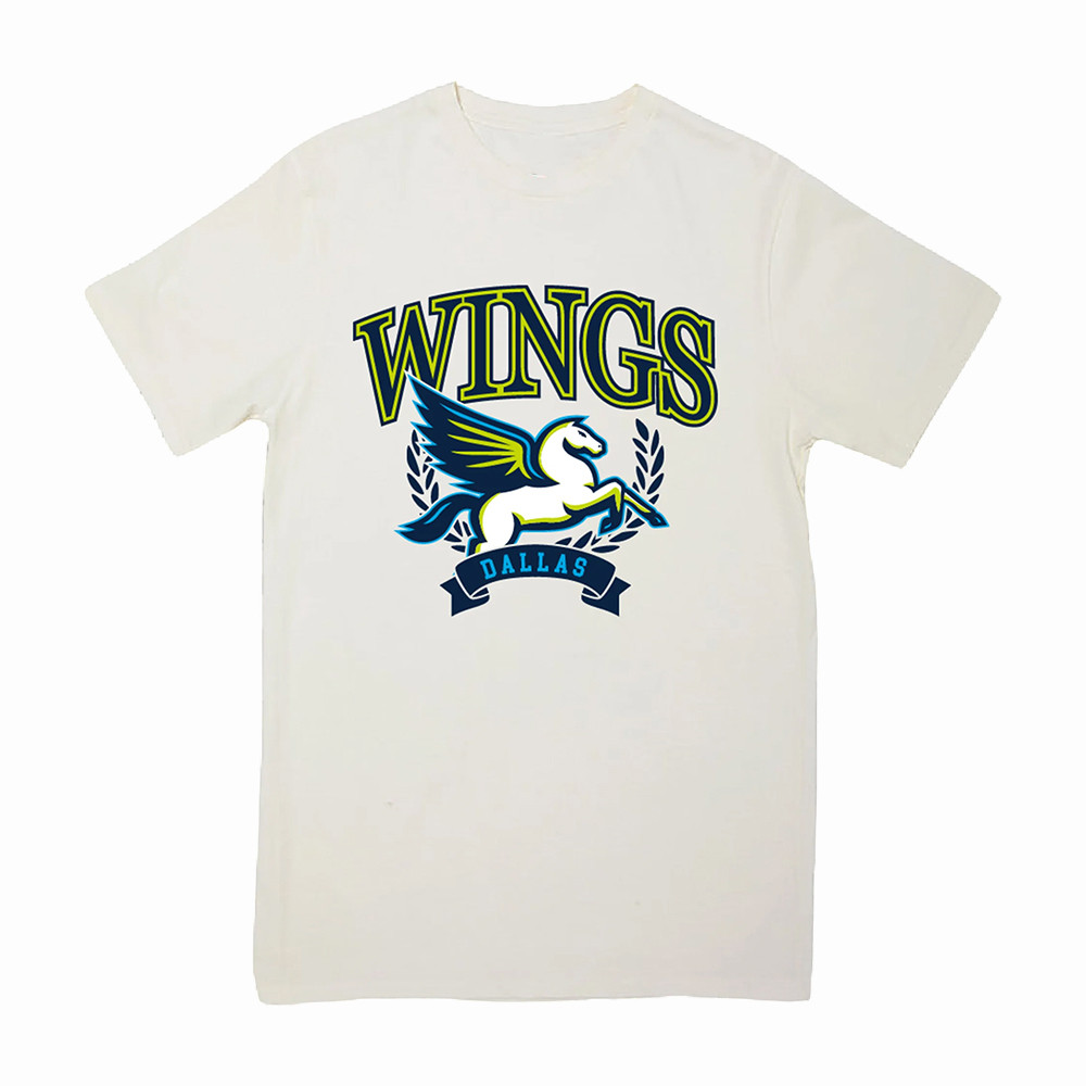 Dallas Wings Vintage Logo T-Shirt 2026 WNBA Season Opener Merch Basketball Lover Present