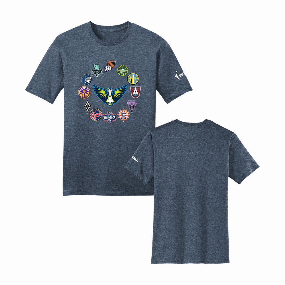 Dallas Wings x WNBA Teams T-Shirt Basketball Clothes Present For Father's Day