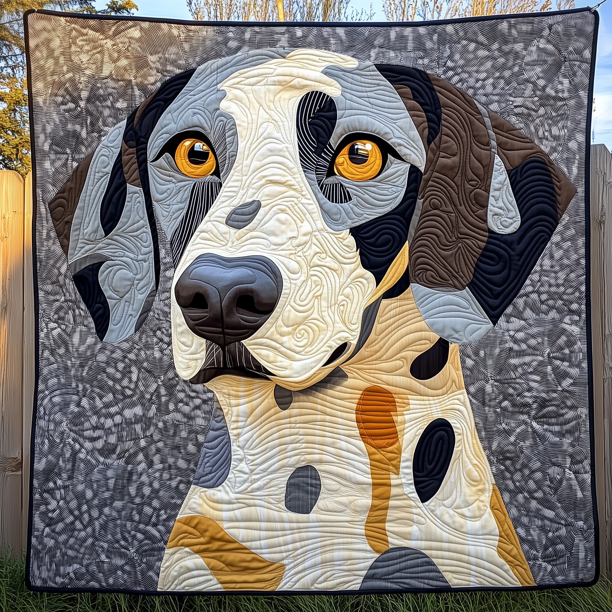 Dalmatian Dog Quilted Blanket Couch Throw BlanketGifts Pet Lovers Christmas