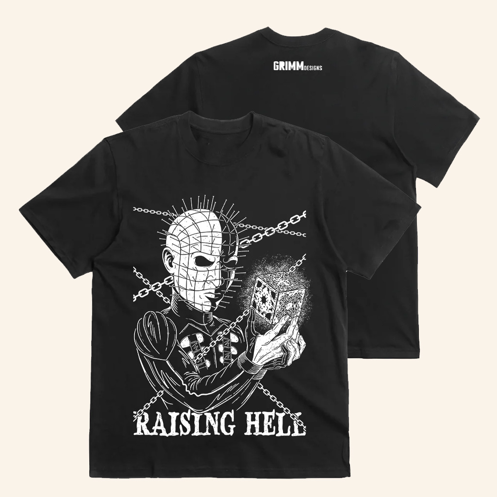 Damaged Society Merch Raising Hell T-Shirt Christmas Gifts For Boyfriend