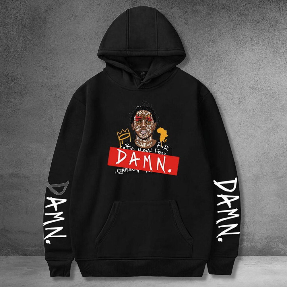 DAMN Kendrick Lamar Hoodie Gifts For Rapper Fans