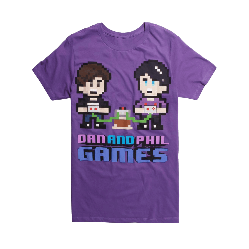 Dan And Phil Merch T-Shirt Dan And Phil Games Shirt Gifts For Fans Christmas Gift for Him