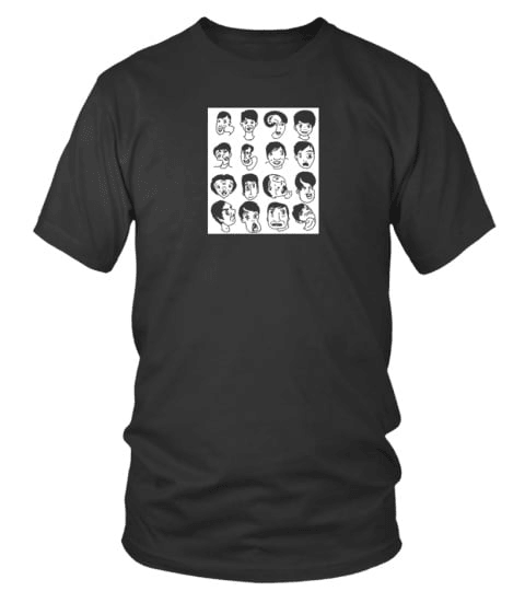 Dan And Phil Merch Tour Faces Graphic Tee T-Shirt Apparel Games Merchandise