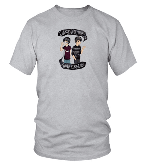 Dan And Phil Merch Tour T-Shirt Apparel Games Merchandise Best Gifts For Fans