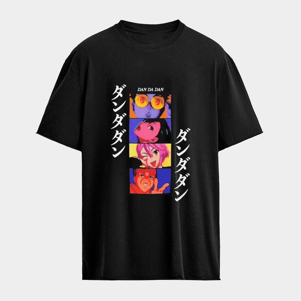 Dan Da Dan Group Opening T-shirt Dan Da Dan Merch Gift Ideas For Boyfriend