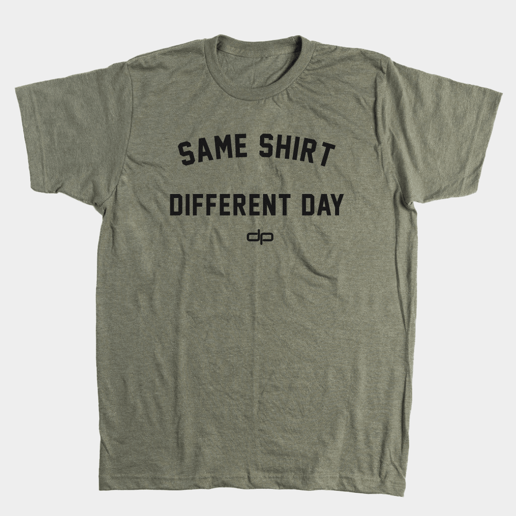 Dan Patrick Merch Same Shirt Different Day T-Shirt The Dan Patrick Show Merchandise Dad Gift