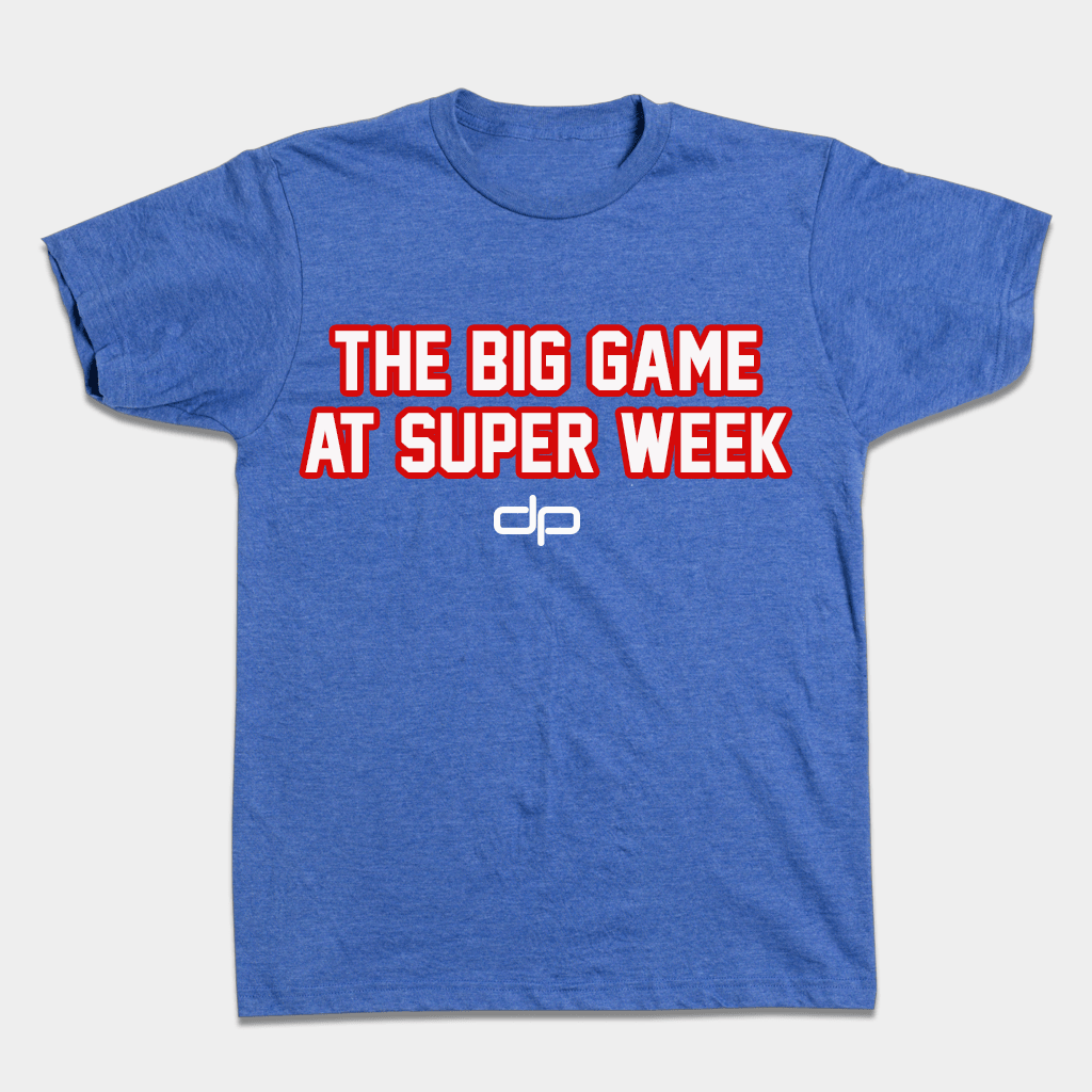 Dan Patrick Merch The Big Game At Super Week T-Shirt The Dan Patrick Show Merchandise
