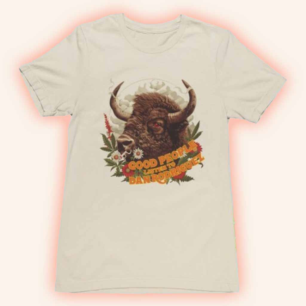 Dan Rodriguez Merch Bison T-Shirt Gift Ideas For Music Lovers Dan Rodriguez Merch Bison T-Shirt Gift Ideas For Music Lovers