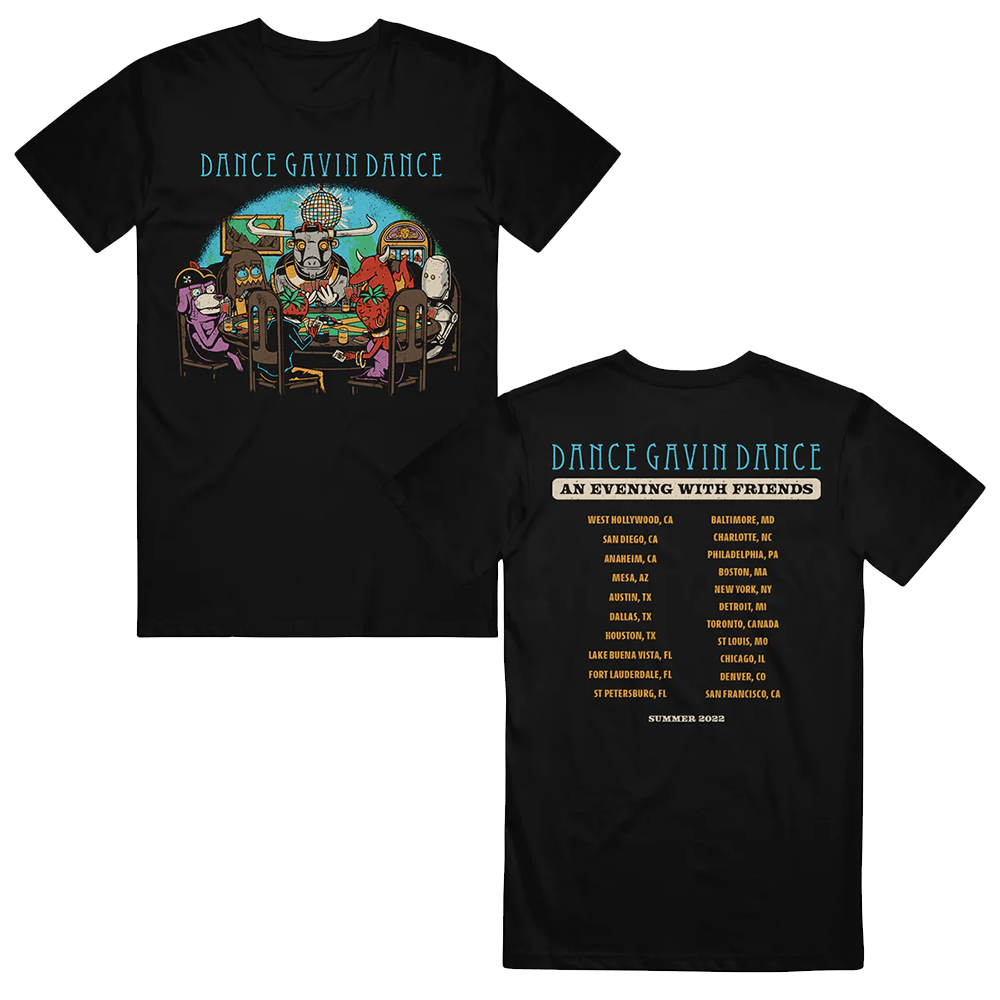 Dance Gavin Dance Merch Dance Gavin Dance T-Shirt Gifts For Music Lovers