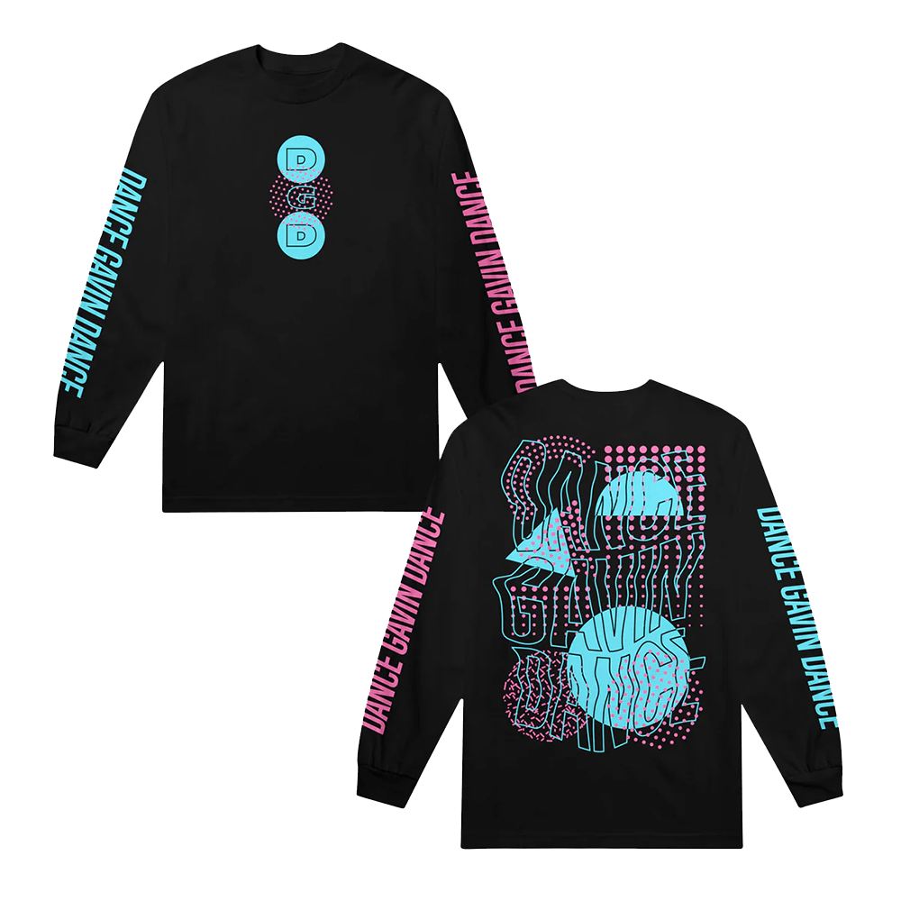 Dance Gavin Dance Merch DGD Abstract Long Sleeve T-Shirt Gifts For Rock Band Fans Dance Gavin Dance Merch DGD Abstract Long Sleeve T-Shirt Gifts For Rock Band Fans