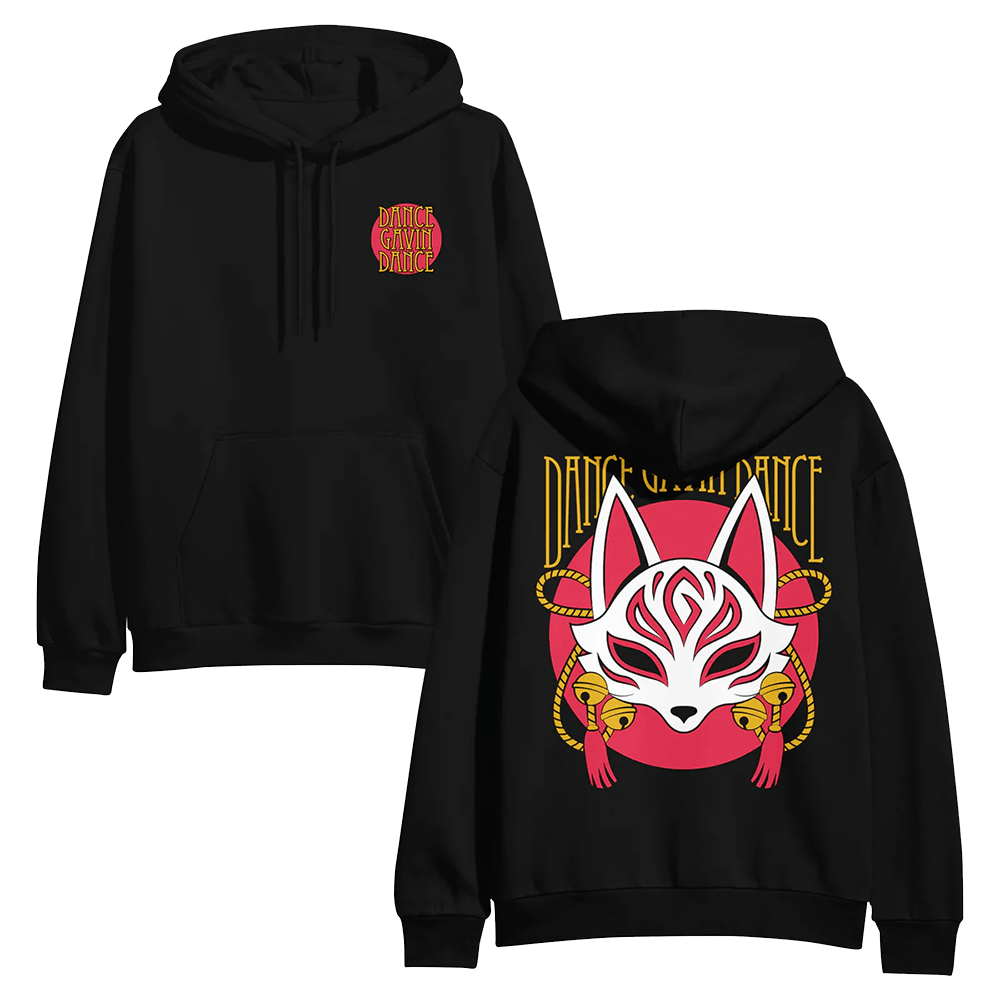 Dance Gavin Dance Merch DGD Kitsune Hoodie Father's Day Gifts For Music Fan Dance Gavin Dance Merch DGD Kitsune Hoodie Father's Day Gifts For Music Fan