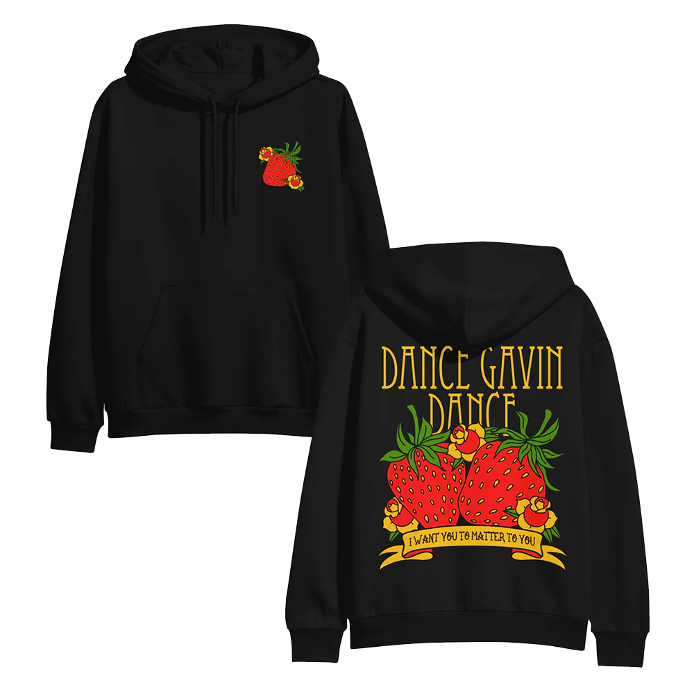 Dance Gavin Dance Merch DGD Strawberry Wake Hoodie Best Gifts For Music Lovers Dance Gavin Dance Merch DGD Strawberry Wake Hoodie Best Gifts For Music Lovers