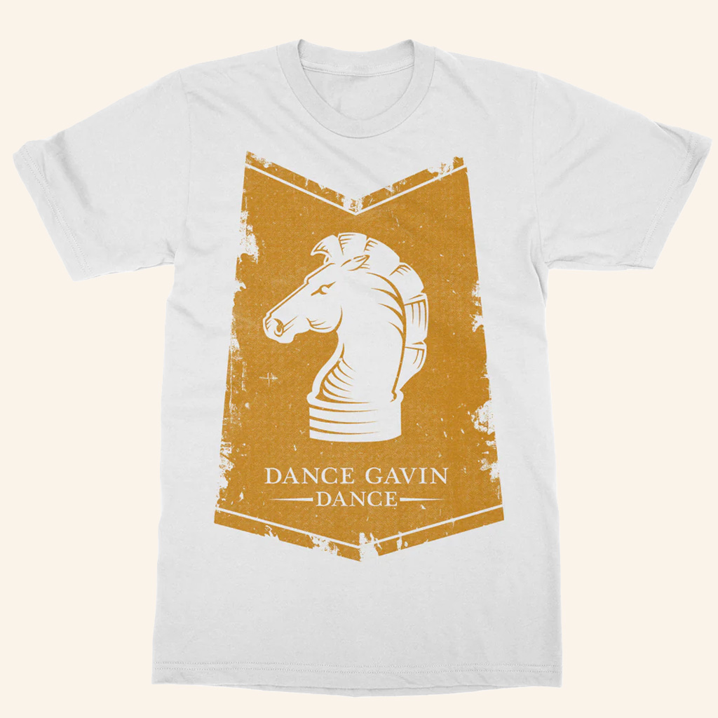 Dance Gavin Dance Merch Horse Power White T-Shirt Presents For Rock Music Lovers