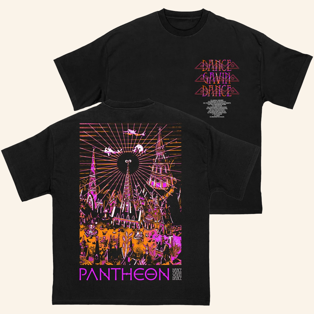 Dance Gavin Dance Merch Pantheon T-Shirt Gift Ideas For Rock Lovers Dance Gavin Dance Merch Pantheon T-Shirt Gift Ideas For Rock Lovers