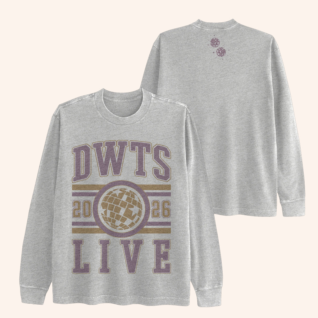 Dancing With The Stars Merch DWTS Live 2026 Long Sleeve Shirt Gifts For Dad