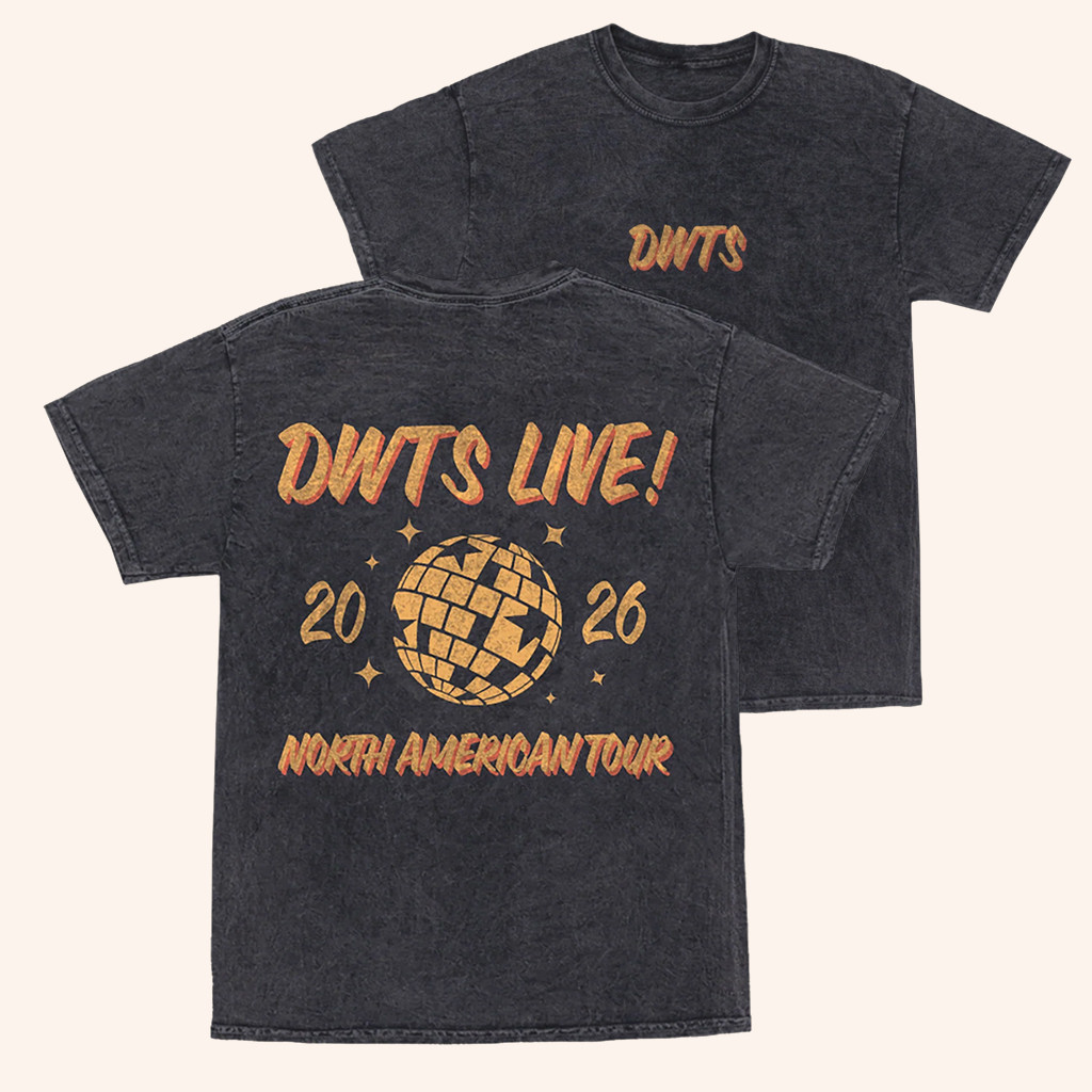 Dancing With The Stars Merch DWTS Live 2026 North American Tour T-Shirt Gifts For Fans Dancing With The Stars Merch DWTS Live 2026 North American Tour T-Shirt Gifts For Fans