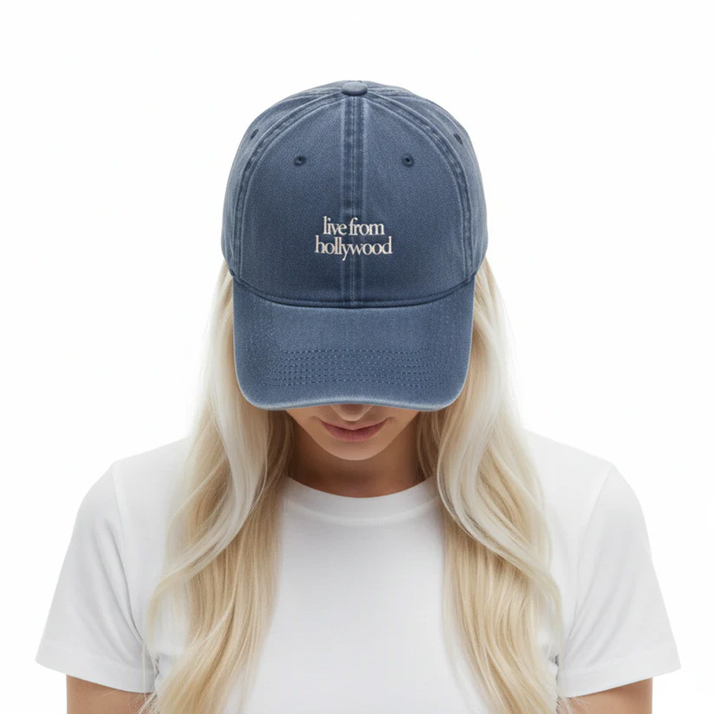 Dancing With The Stars Merch Live From Hollywood Hat Embroidered Christmas Gift Ideas For Her Dancing With The Stars Merch Live From Hollywood Hat Embroidered Christmas Gift Ideas For Her